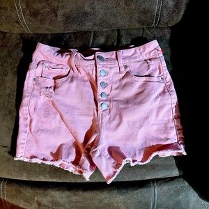 Pink High Rise Shorts size 8